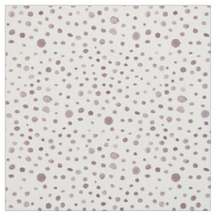 Beet Confetti Watercolor Dots Fabric