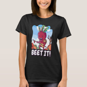 Beet It Guitarist Rock Beetroot Healthy Beetroot T-Shirt