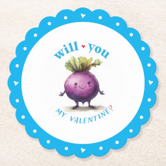 Beet my Valentine Coaster