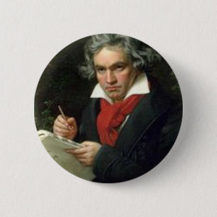 beethoven 2 inch round button