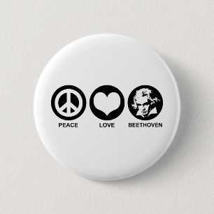 Beethoven 2 Inch Round Button