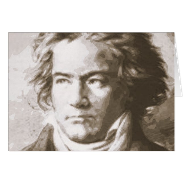 Beethoven À Sepia (Devant horizontal)