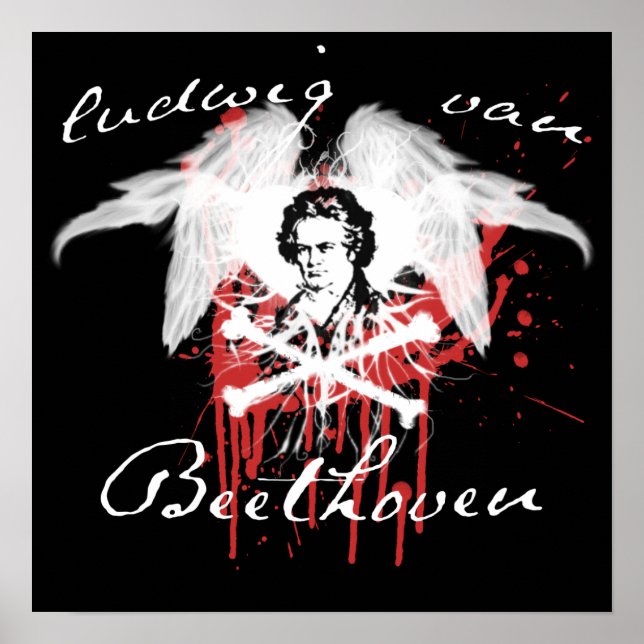Beethoven bedroom poster (Front)