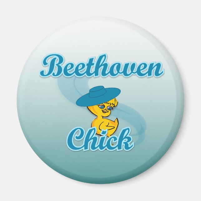 Beethoven Chick #3 Magnet (Front)