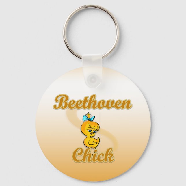Beethoven Chick Keychain (Front)