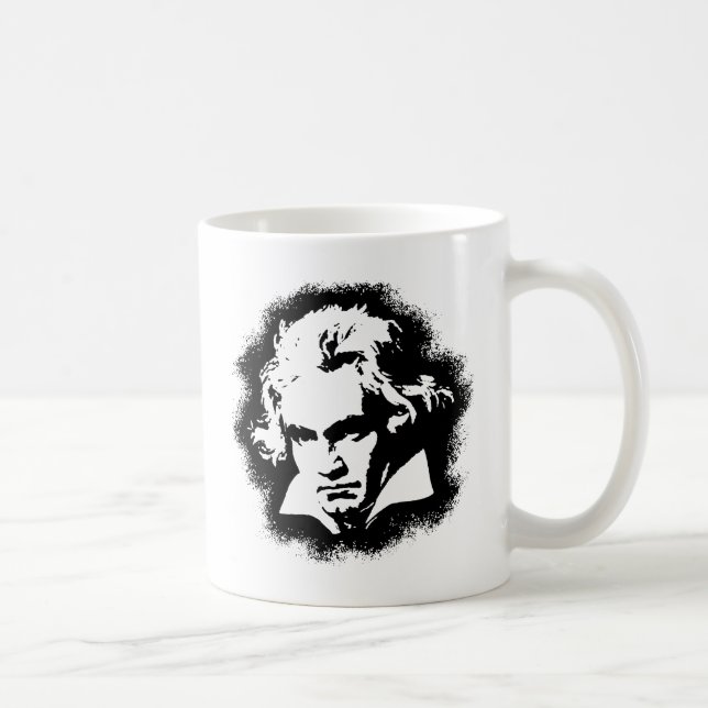 Beethoven Coffee Mug (Right)