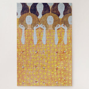 Beethoven Frieze (detail), Gustav Klimt Jigsaw Puzzle