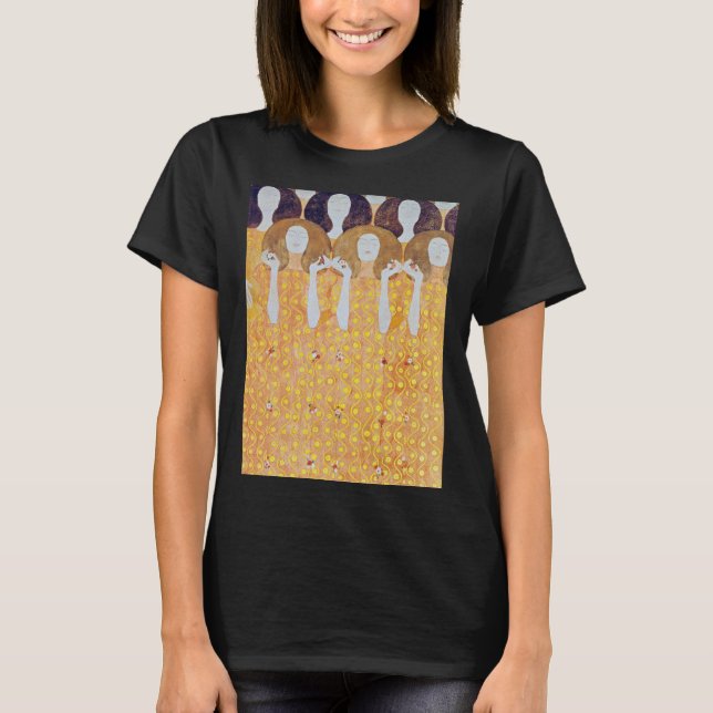 Beethoven Frieze (detail), Gustav Klimt T-Shirt (Front)