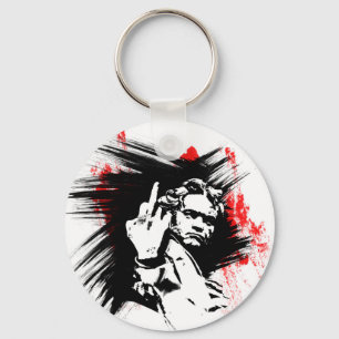 Beethoven FU Keychain