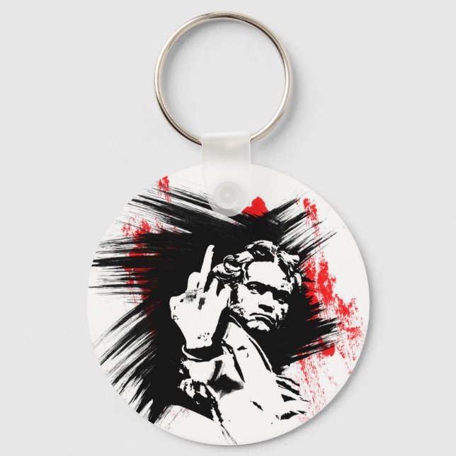Beethoven FU Keychain (Front)