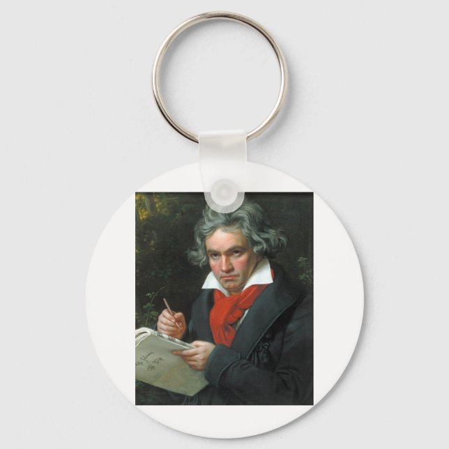 Beethoven Gifts Tees Collectibles ON SALE Keychain (Front)