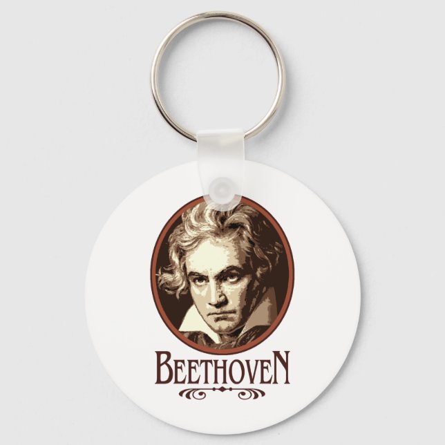Beethoven Keychain (Front)