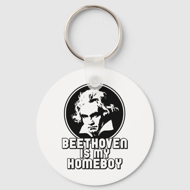 Beethoven Keychain (Front)