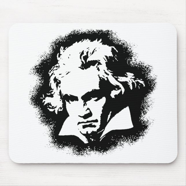 Beethoven Mouse Pad (Front)