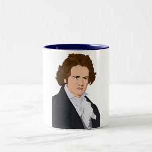 beethoven pop art mug