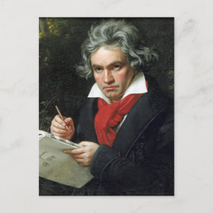 Beethoven Portrait by Joseph Karl Stieler Postcard