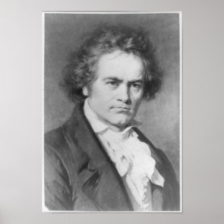 Beethoven Portrait Poster