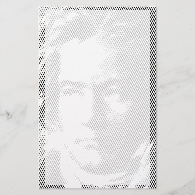 Beethoven Portrait Stationery (Front)