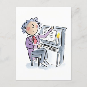 Beethoven Postcard