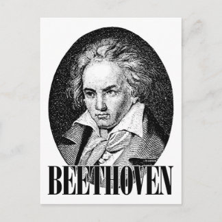 Beethoven Postcard