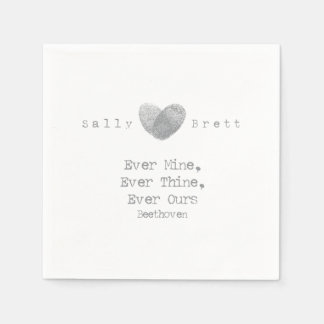 Beethoven Quote Napkin