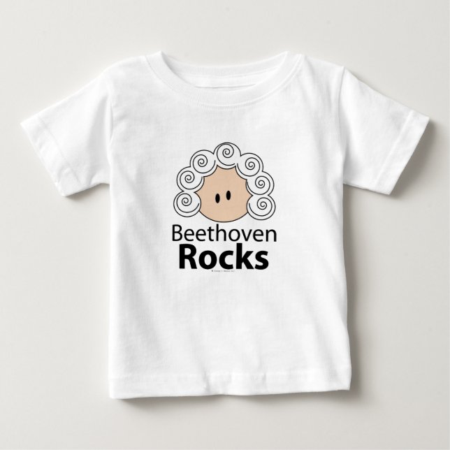 Beethoven Rocks T shirt (Front)
