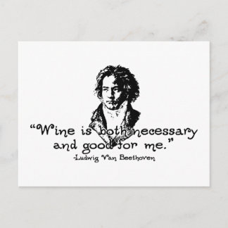 Beethoven -S Postcard