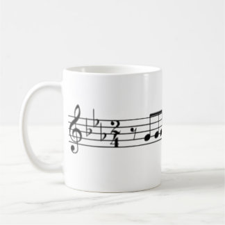 Beethoven Symphony No. 5 Coffee Mug