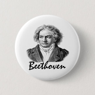 Beethoven T-shirts and Gifts 2 Inch Round Button