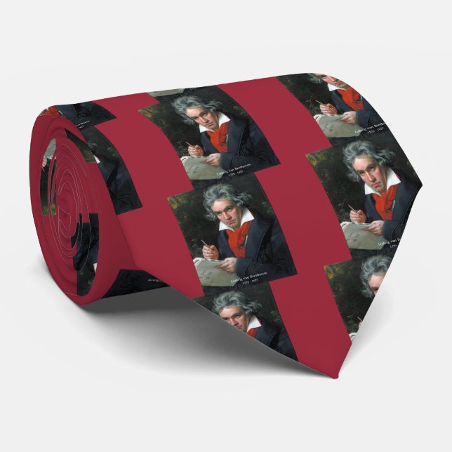 Beethoven Tie (Rolled)