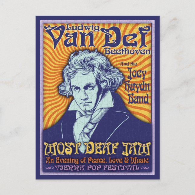 Beethoven - Von Def Postcard (Front)