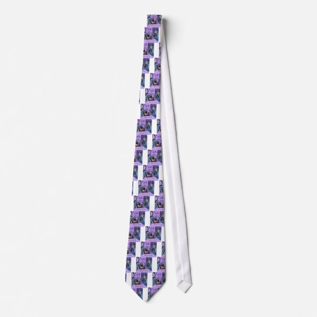 Beethoven's Half Pint Funny Gift Tie (Front)