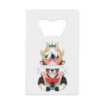Beetle and watermelon (remake) credit card bottle opener