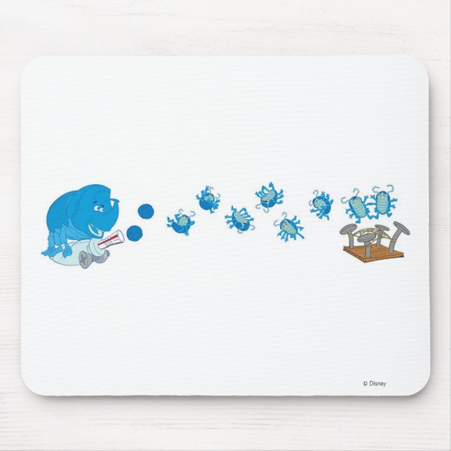 Beetle Attack Disney Mouse Pad (Front)