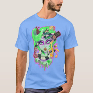 Beetle Babe juice Halloween ghost ghoul spooky  T-Shirt