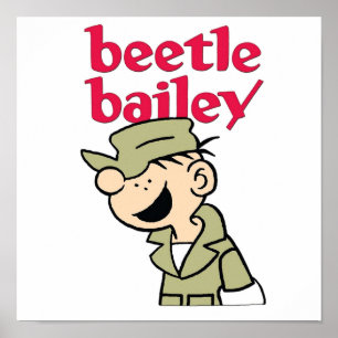 Beetle Bailey Poster