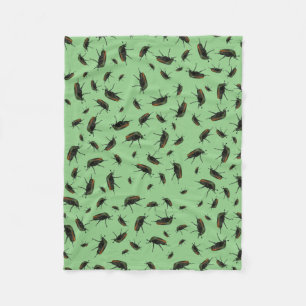 Beetle Bug Fleece Blanket