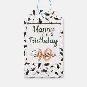 Beetle Bug Gift Tags - Personalization Optional