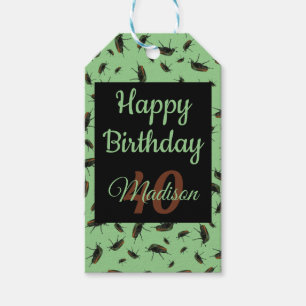 Beetle Bug Gift Tags - Personalization Optional