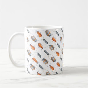 Beetle bug insect pattern coffee mug