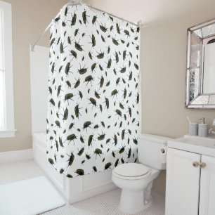 Beetle Bug Shower Curtain