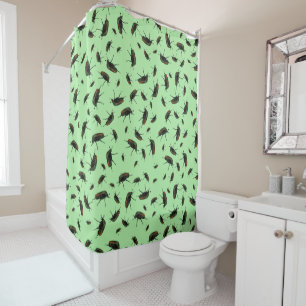 Beetle Bug Shower Curtain