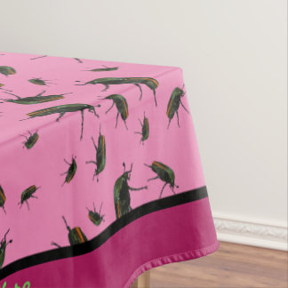 Beetle Bug Tablecloth - Optional Personalization