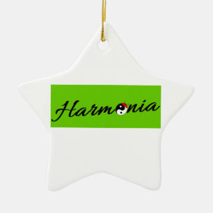 Beetle Harmonia zen Ceramic Ornament