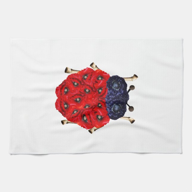Beetle Kitchen Towel (Horizontal)