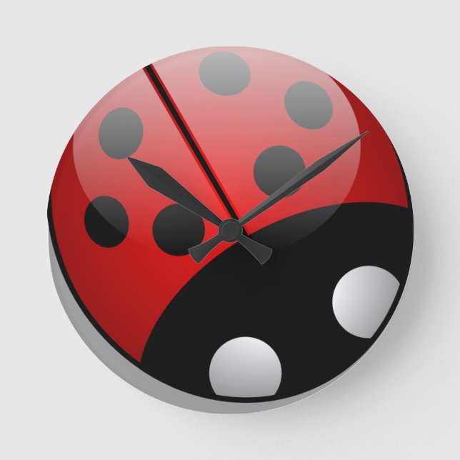 Beetle Round Clock (Front)