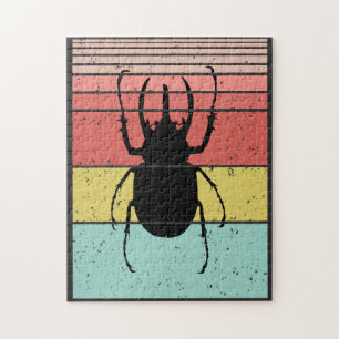 BEETLE VINTAGE INSECT JIGSAW PUZZLE