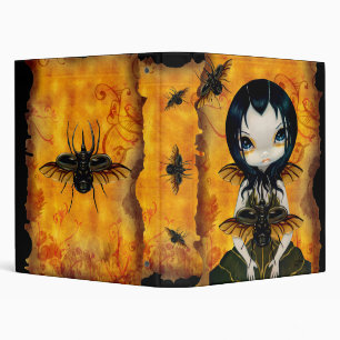 Beetle Wings horned beetle gothic fairy Binder