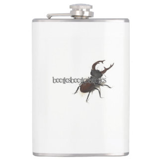 beetlebeetlebeetle hip flask