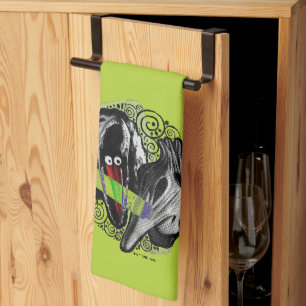 Beetlejuice Adam & Barbara Scary Kitchen Towel